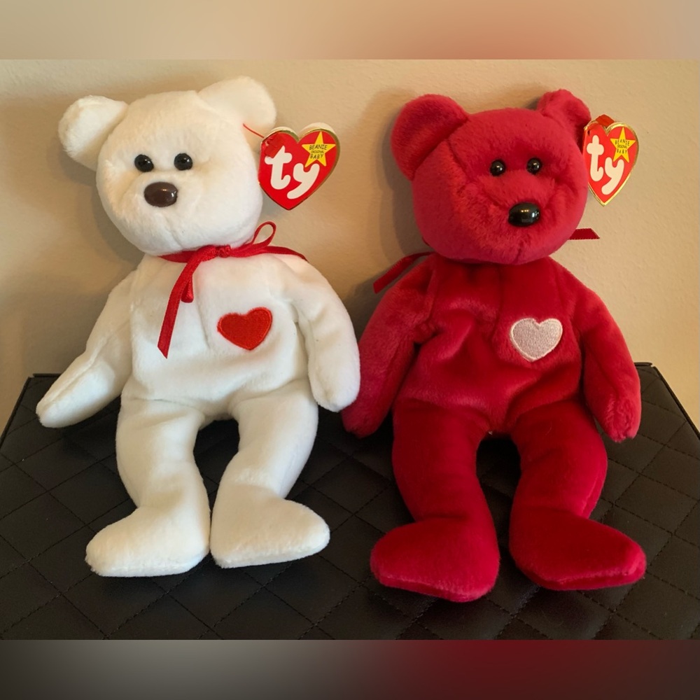 2 TY Beanie Original Baby
